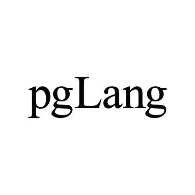 pgLang updates, news & everything else
