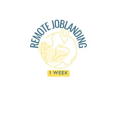 1week2remotejob's profile picture. Take Action Today and Land your Next Remote Job in 1 Week!
