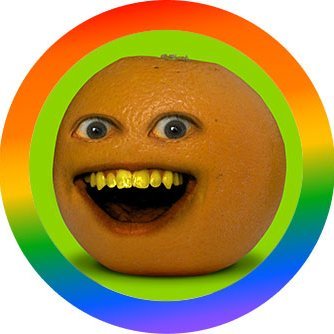 I'm an orange. Don't be an apple.
