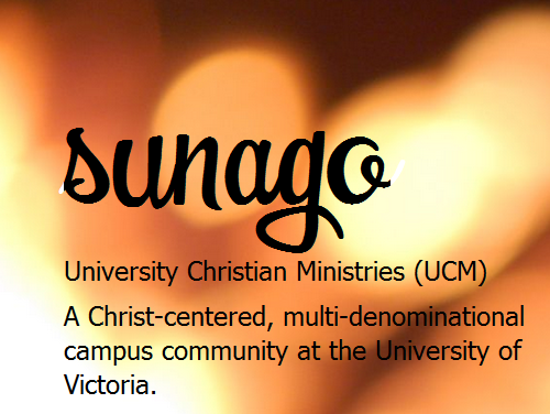 Sunagouvic's profile picture. Sunago is a Christian community at the University of Victoria.