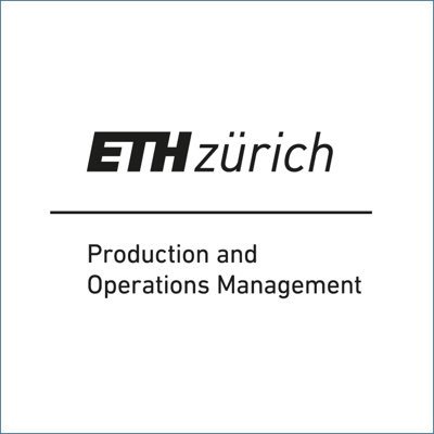 Chair of POM, D-MTEC, @ETH_en Zurich. Headed by Prof. @tnetland. Topics: Global production, Digitization of manufacturing, Industry4.0 & Operational Excellence.