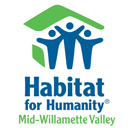 Habitat for Humanity of the Mid-Willamette Valley builds and sells homes with a 0% interest mortgage to local families in need of safe, affordable housing.