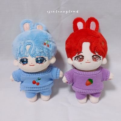 S.COUPS & JEONGHAN 10cm doll/쿱토끼♥️쫑토끼 ✿ 인형/추가 옷장 제작 완료/배송지 변경 ~ 09/25 ✿ 모든 문의 DM, ENG👌🏼 인형 도아너 (햄님 @TSUKU_97) ✨