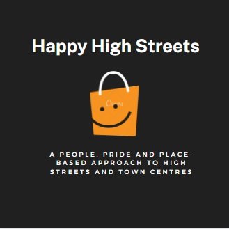 Follow us to learn how to put people, pride and a place-based approach into high streets and town centres = happier and healthier high streets!
