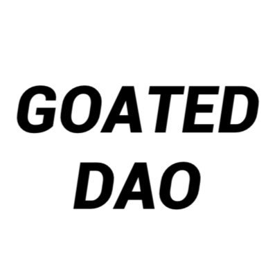GoatedDAO's profile picture. DAO founded to give value back to the members 🤘