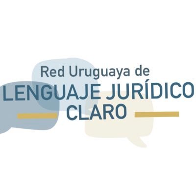 Fundada por @Parlamento_UY @PJudicialUY @FiscaliaUruguay @UMderecho Promoción y defensa del lenguaje jurídico claro y el derecho a comprender.