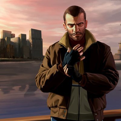 My name is Niko Bellic, I live in Liberty City with my cousin, Roman. I am glad to be here with him.