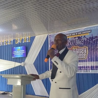 Apst M K Inoh, founder and general overseer of NTAGCOM, an advocate revival of PENTECOST DAY in the Church
