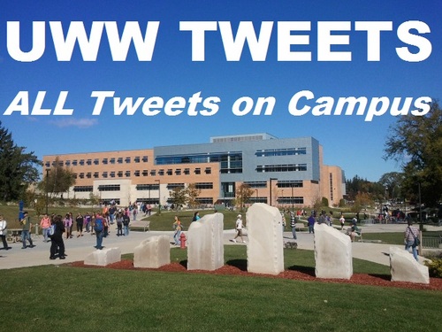 UWWTweets selects featured news from all over Campus (over 200 sources) and brings it all to you!  Follow for essential updates you need to hear about #UWW!