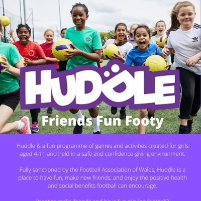 HUDDLE Merthyr is a girls only programme filled with fun football sessions for ages 4-11 @Merthyr Tydfil⚽️🏃🏼‍♀️