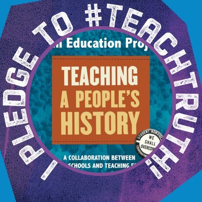 Zinn Education Project: Teaching a People’s History offers free resources for teaching outside the textbook. Coordinated by @RethinkSchools & @TeachingChange