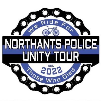 Northamptonshire Police have a team of cyclists supporting Care of Police Survivors. C.O.P.S. Provide support to our Police family when they need it.