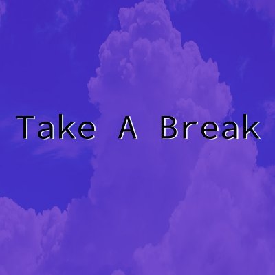 Remember to take a break from your devices every now and again, and live your life to the fullest!  
#takeabreak #touchgrass