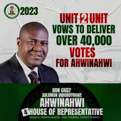 Hon. Solomon Urhoboyovwe Ahwinahwi was born in 1965. He is of the Urobho tribe in Delta State, Nigeria. Hon. Ahwinahwi is a businessman and politician currently