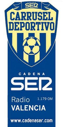 CarruselVLC's profile picture. Carrusel Deportivo Valenciano. Twitter oficial. Apasiónate con la SER. Bienvenido a la radio.