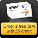 250 minutes, unlimited texts, unlimited data for £10 a month! Order FREE Sim with £5 FREE credit. GiffGaff24 is not part of GiffGaff.