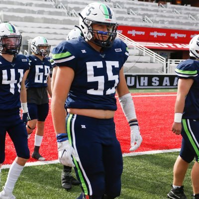 OL/DL #55, Class of 2023 Ridgeline High School (UT) First Team All-State 6’4.5” 275 lbs. 3.9 GPA. 2 Sport Athlete 🏈🏀