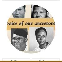 Voice Of Our Ancestors Channel(@VoiceOfOurAnces) 's Twitter Profile Photo