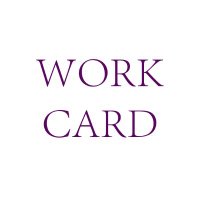 WorkCard(@workcardin) 's Twitter Profile Photo