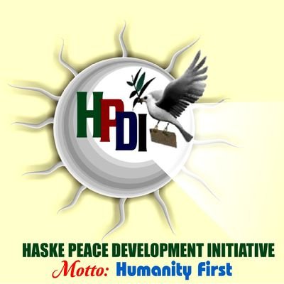 HaskePeace's profile picture. Haske Peace Development Initiative is a registered NGO in Nigeria for Peace building, SDGs, less privilege, orphans women and youths, clean water, climate etc.