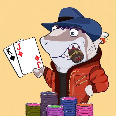 5200 PokerSharks  |  Get one, set PFP, BRAG!  |  Mint soon  | 
Discord: https://t.co/weolg0wjxA