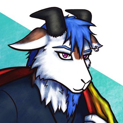 Goat | 33 yr. M | Pagan | Amateur artist | Generally SFW but sometimes will post about harsh and macabre topics and art | Fursuit by Lisa's Creature Crafts