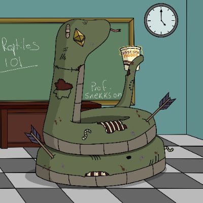 DangerNoodzNFT's profile picture. 5555 Danger Noodlez, ready to slither along in the Noodleverse! 🐍 (Founded by @TheBobFish_, @Blitzbros) Join Our Discord! https://t.co/JkEkeBepBd