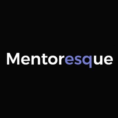 mentoresque's profile picture. Retention platform for law firms. Helping law firms and lawyers realize their potential through #data and #mentoring.