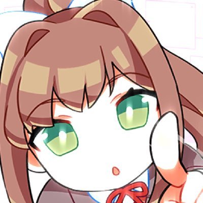 hii i'm monika~ high school devil and president of the literature club! poetry is life x3... but you've heard that all before, right~?