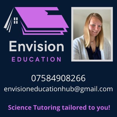 Science Tutor 🧪🧫🔭. Owner of Envision Education.