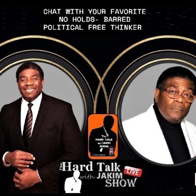 Husband/Father | Community ADVOCATE | Army Vet/Retired L.E. |On- Air TV/Social Media Political Commentator| DJ/ Musician| #thehardtalkwithjakim #therealjakim