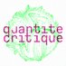 Quantité Critique (@q_critique) Twitter profile photo Quantité Critique (@q_critique) Twitter profile photo