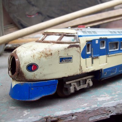 Old metallic toy train that creates NFT and think funny things.

Always Look on the Bright side of Life