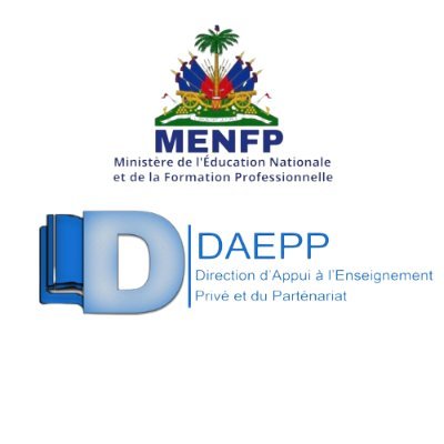 DAEPP | Direction d'Appui à l’Enseignement Privé
et du Partenariat 
MENFP | Ministère de l'Éducation nationale
et de la Formation professionnelle