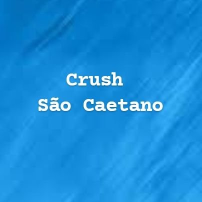Crush São Caetano

Página de frases