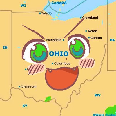 Ohio is inevitable, Ohio is omnipotent, Ohio is infinite #OhioIsInevitable