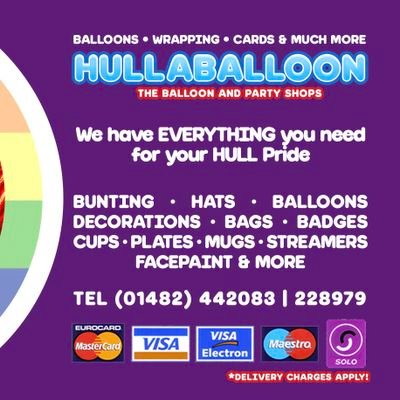 We are Hullaballoon Balloons For Every Occasion in Hull,East Yorkshire.
Balloons & More...Since 2007
We Offer Sameday Balloon Deliveries!
Visit our website...