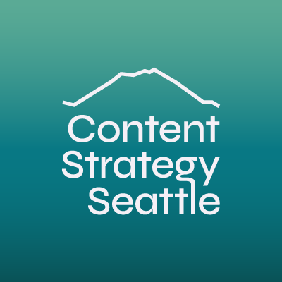 Our meetup connects content strategists, content designers, and UX writers. Join our regular events, or follow along with #ContentStrategySeattle.