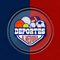 Deportes Al Mediodía (@deportesalmedio) 's Twitter Profile Photo Deportes Al Mediodía (@deportesalmedio) 's Twitter Profile Photo