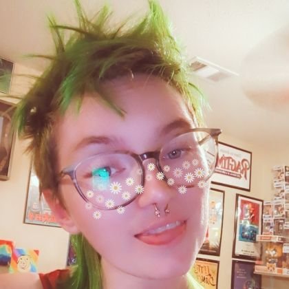 Dog mom, spider mom, alphabet mafia, spayed, wrestling fan, artist, procrastinator. She/Her.