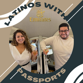 ✈️ Latino Travel Couple Exploring the World in Spanglish on Points & Miles
Travel stories on IG ➡️ LatinosWithPassports