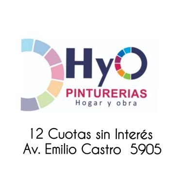 Pintureria_hyo todo lo necesitas para tu obra,  pintura y accesorios de la mejor calidad y al mejor precio.