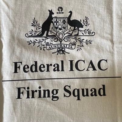 I CANT WAIT FOR FED ICAC! climate denial, trump, bolt, q fkn anon, destruction of democracy, murdoch, racist police, racists,RWNJs, need i (i cant) go on