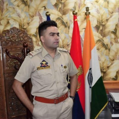 J&K police Officer: Justice,Liberty,Equality & Fraternity.