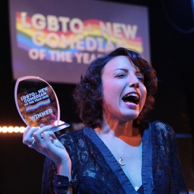 Funny Women Stage Award Runner up. LGTBQ+ New Comedian of the year. As seen on @nextupcomedy & @theguardian. Boss at @clandestina_q Tickets & videos ↓↓