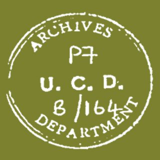 UCD's archives; private paper collections documenting the modern Irish State; and many elements of the Franciscan manuscript patrimony. @ucdarchives@mastodon.ie