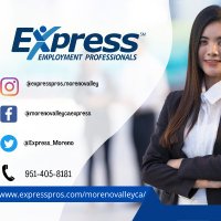 ExpressEmployment_MorenoCa(@Express_Moreno) 's Twitter Profile Photo