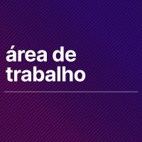 Área de Trabalho (@adtrabalho) 's Twitter Profile Photo Área de Trabalho (@adtrabalho) 's Twitter Profile Photo