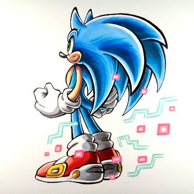 Sonic + Shadow + Silver Fusion Mask | grunty art