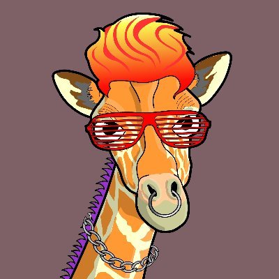 AvinAGiraffeNFT's profile picture. 'Avin' a Laugh Giraffes.
10K Randomly Generated NFTs